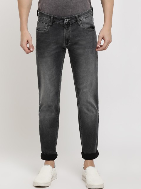 

Pepe Jeans Men Black Slim Fit Mid-Rise Clean Look Jeans