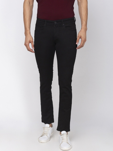 

SPYKAR Men Black Slim Fit Low-Rise Clean Look Jeans