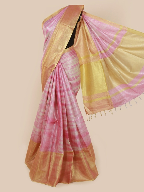 

Pothys Pink Woven Design Saree