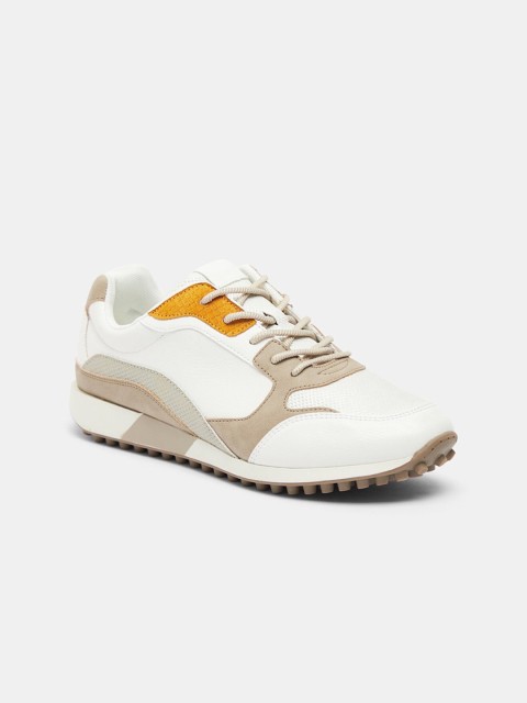 

shoexpress Women Beige Training or Gym Shoes