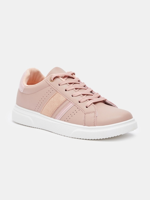 

shoexpress Women Pink PU Walking Shoes