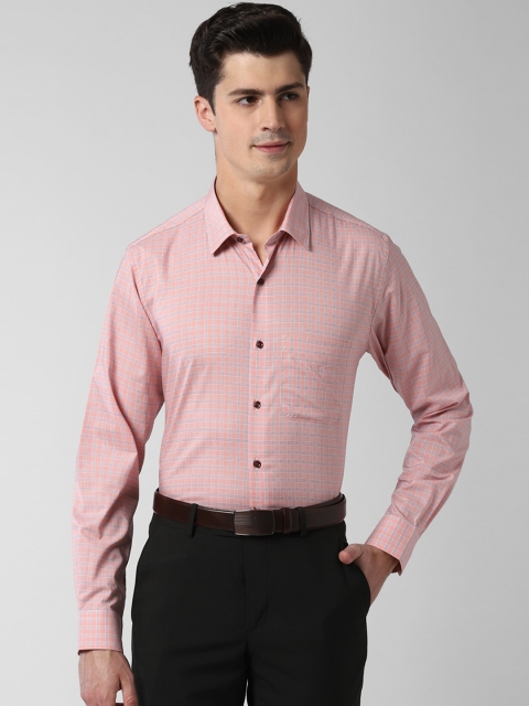 

Peter England Men Pink Slim Fit Solid Casual Shirt