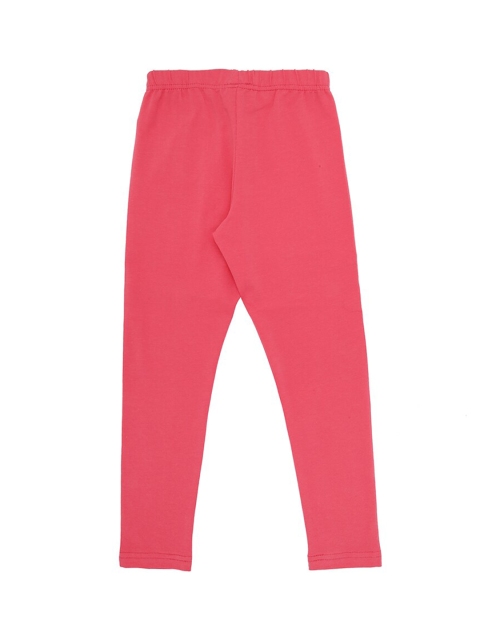 

CHALK by Pantaloons Girls Pink Solid Ankle-Length Leggings