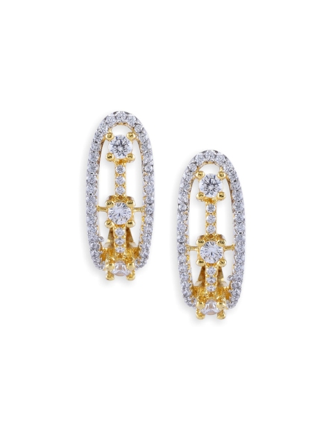 

Amavi Gold-Toned Contemporary Hoop Earrings