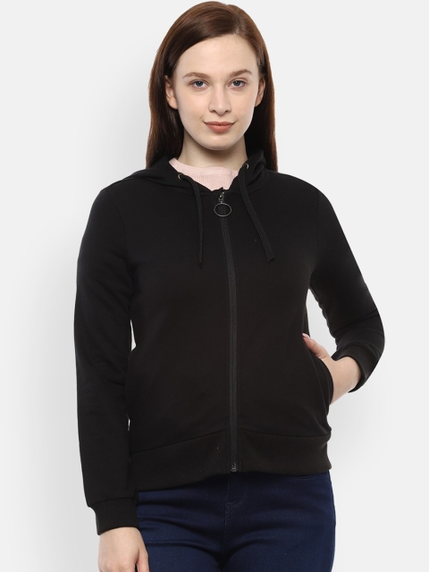 

Van Heusen Woman Women Black Solid Sweatshirt
