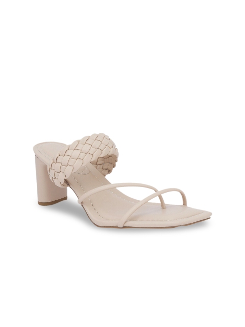 

Sole To Soul Women Beige Textured Sandals