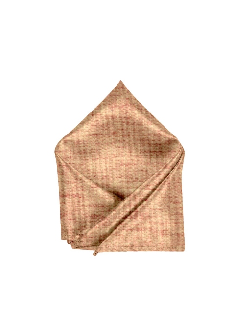 

Blacksmith Men Beige Self-Design Pocket Square