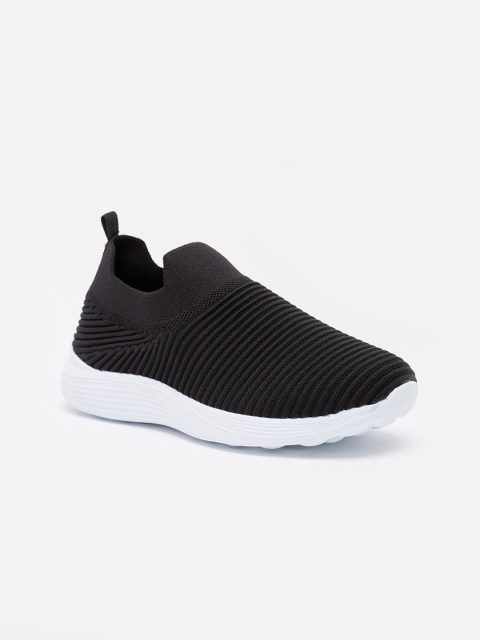 

shoexpress Women Black Walking Shoes
