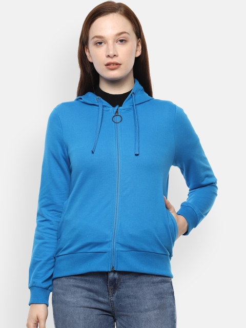 

Van Heusen Woman Women Blue Solid Sweatshirt
