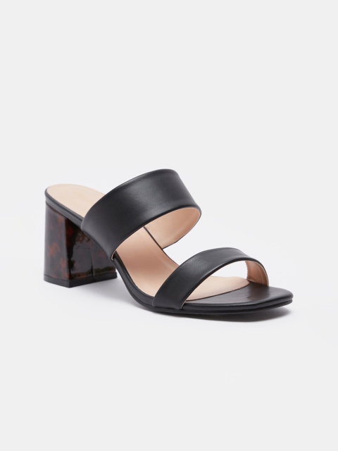 

shoexpress Women Black Solid Block Heels