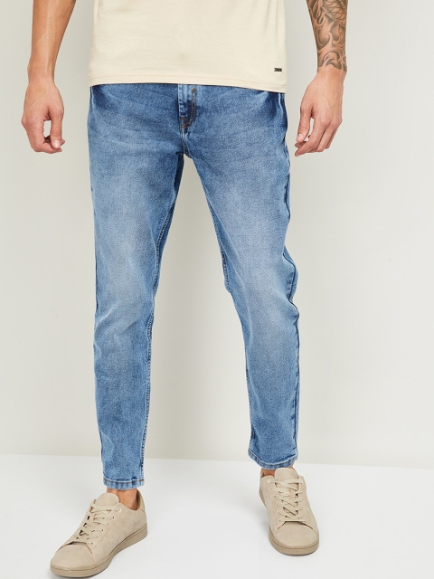

Forca by Lifestyle Men Blue Regular Fit Mid-Rise Clean Look Jeans