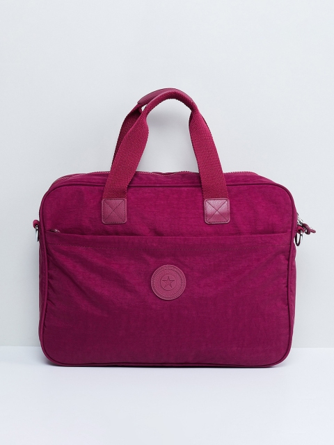 

max Maroon Solid Handheld Bag