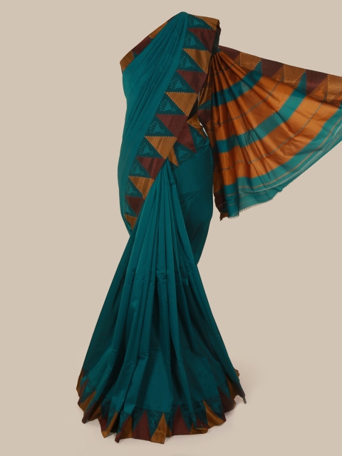 

Pothys Green Woven Design Art Silk Saree