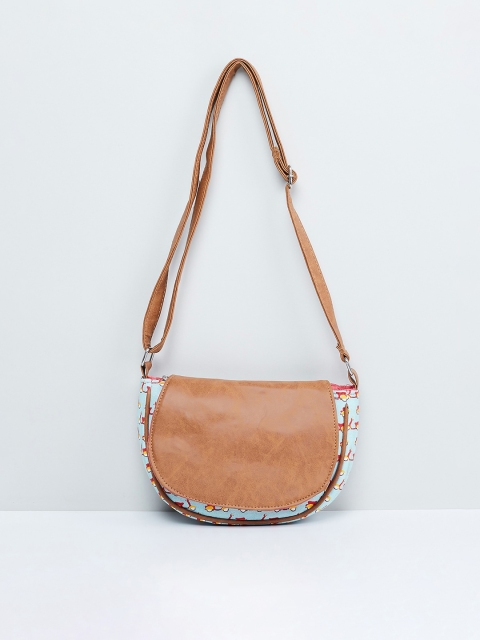 

max Green Solid Sling Bag