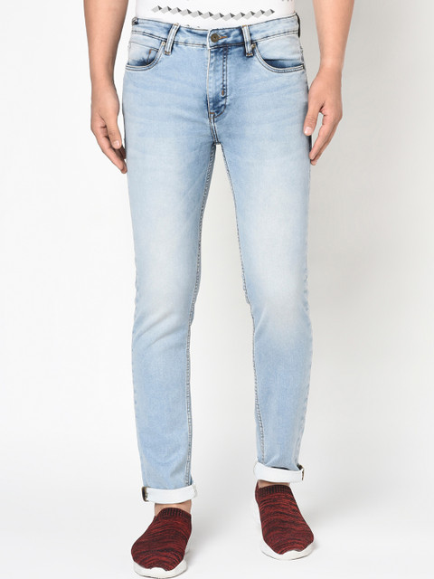 

Blackberrys Men Blue Skinny Fit Low-Rise Clean Look Jeans