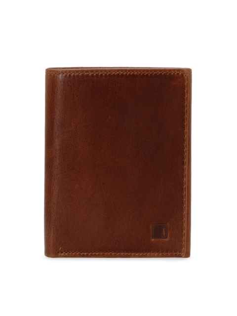 

Impulse Men Brown Solid Three Fold Wallet