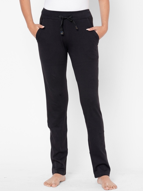 Sweet Dreams Women Black Solid Lounge Pants
