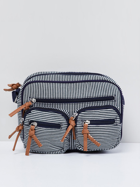 

max Off-White Striped Sling Bag