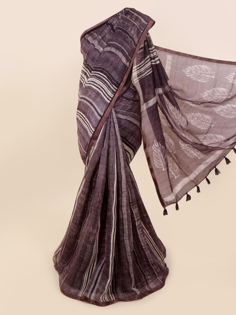 

Pothys Purple Woven Design Jute Cotton Saree
