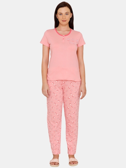 

Zivame Women Pink Graphic