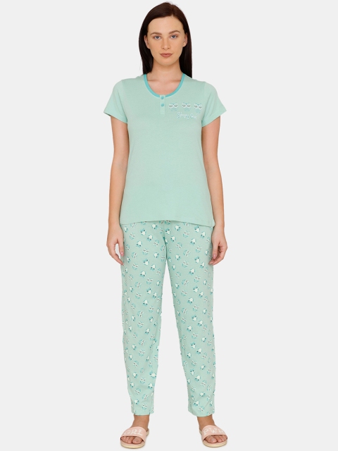 

Zivame Women Green Graphic