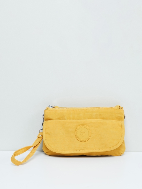 

max Mustard Solid Shoulder Bag