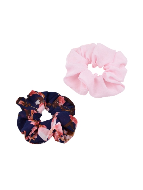 

ToniQ Set Of 2 Ponytail Holders, Navy blue