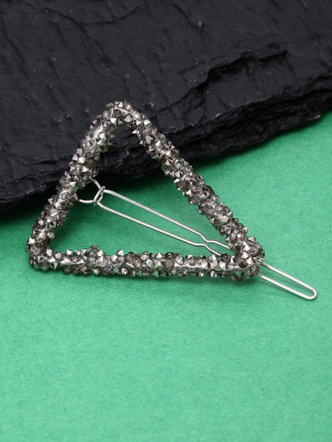 

Ferosh Grey Embellished Bumpit Hair Pin