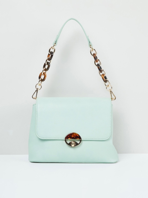 

max Green Solid Sling Bag