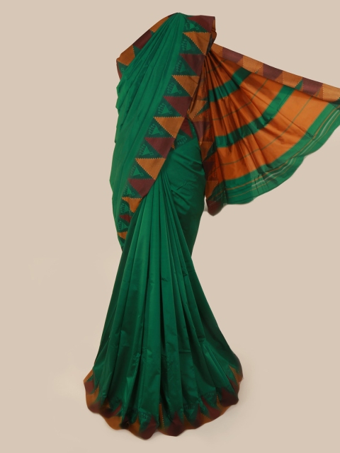 

Pothys Green Woven Design Art Silk Saree
