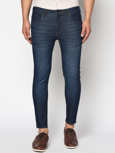 

Blackberrys Men Navy Blue Skinny Fit Low-Rise Clean Look Jeans