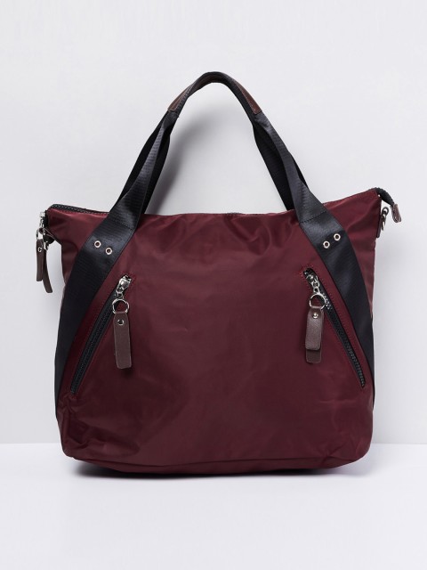 

max Red Solid Handheld Bag