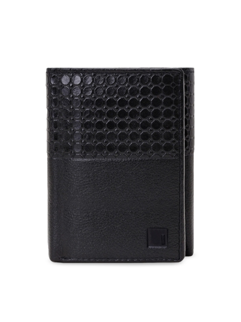 

Impulse Men Black Textured Two Fold Wallet