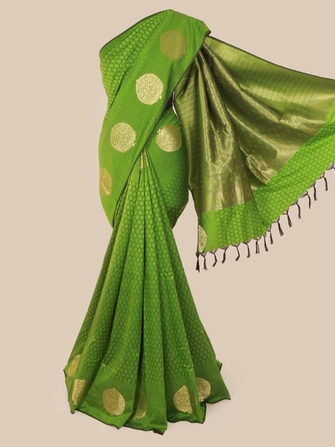 

Pothys Green Woven Design Art Silk Saree