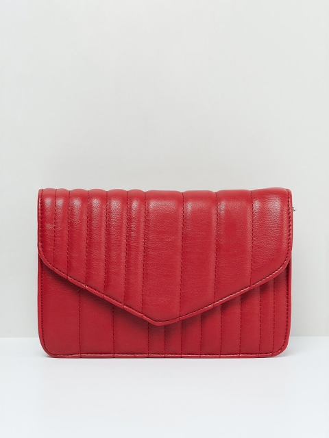 

max Orange Solid Sling Bag