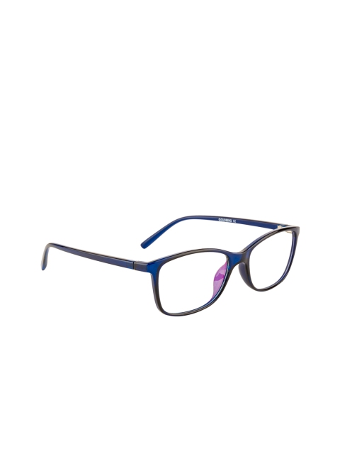 

Gold Berg Unisex Blue Solid Full Rim Wayfarer Frames GB-K187_C9