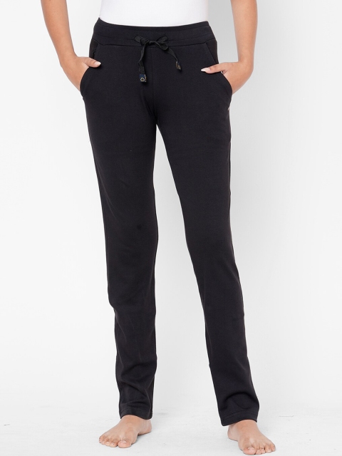 

Sweet Dreams Women Black Solid Lounge Pants