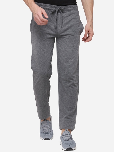 

Greenfibre Men Grey Solid Track Pants