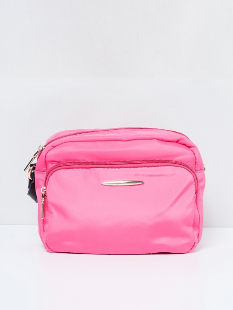 

max Pink Solid Sling Bag
