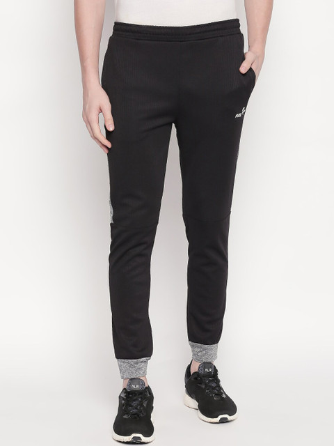 

FiTZ Men Black Solid Slim-Fit Joggers