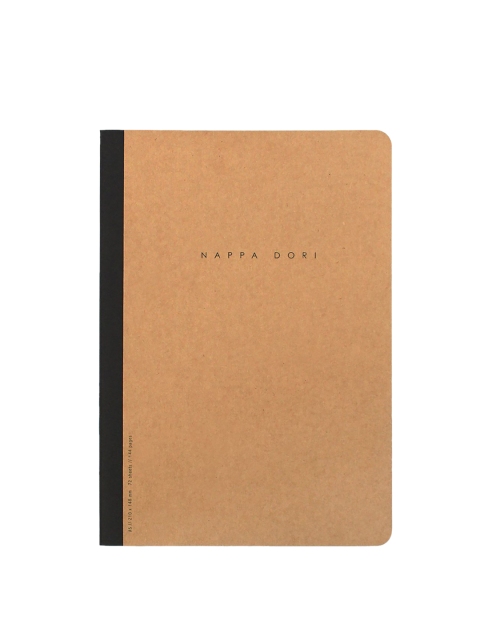 

NAPPADORI Classic Logbook Beige Plain Notebook