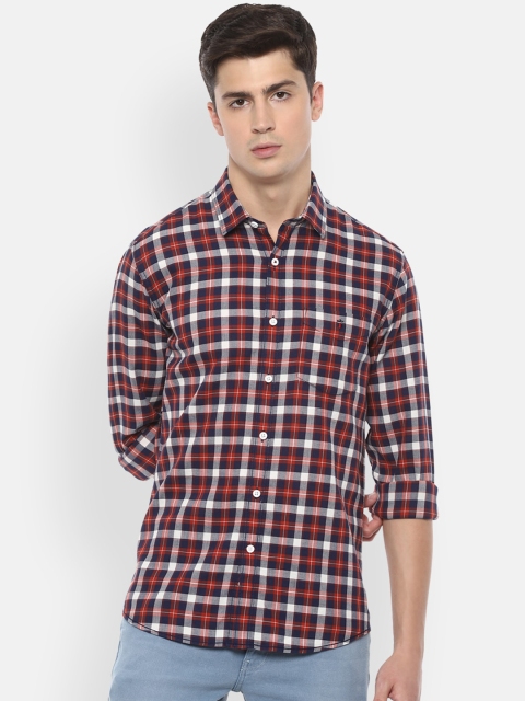 

Louis Philippe Sport Men Multicoloured Checked Casual Shirt, Multi