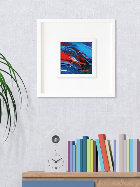 

RANDOM Blue & Red Lagoon Wall Art Painting