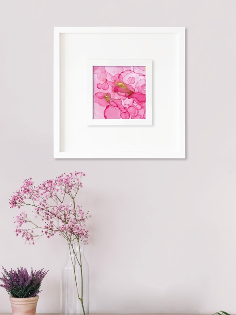 

RANDOM Pink Sparkling Wall Art Painting