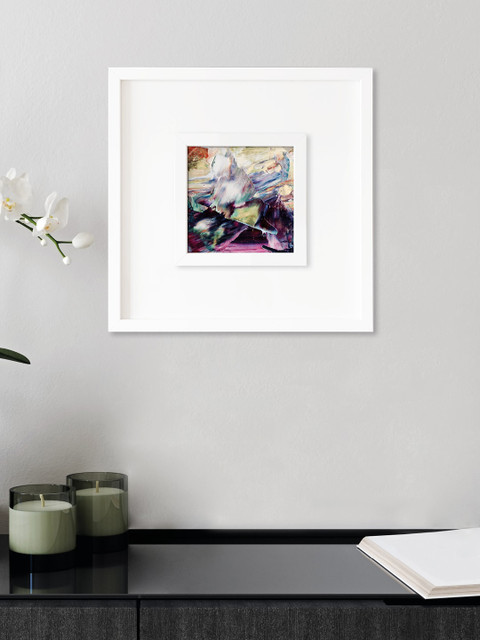 

RANDOM Multicoloured Scratch Colour Wall Art Painting, Multi