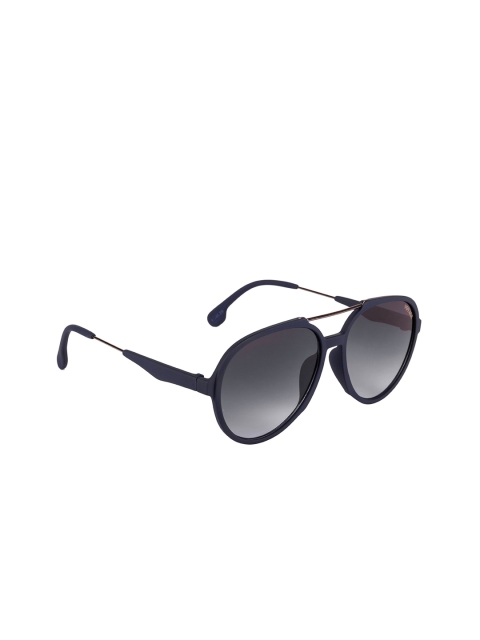 

Voyage Unisex Grey Lens & Black Oval Sunglasses HD8039MG3287