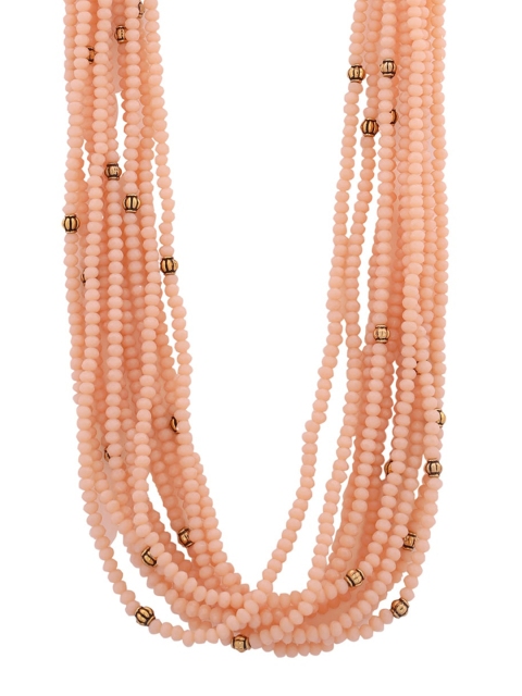 

Shoshaa Gold-Plated Onyx Multilayered Necklace
