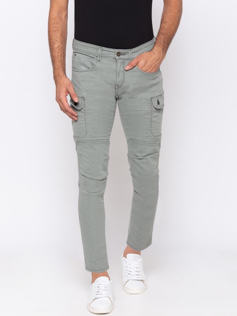 

SPYKAR Men Grey Slim Fit Low-Rise Clean Look Jeans