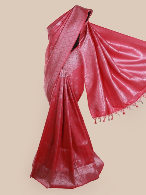

Pothys Red Pure Silk Woven Design Banarasi Saree