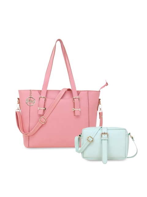 

WOMEN MARKS Pink Solid Shoulder & Sling Bag